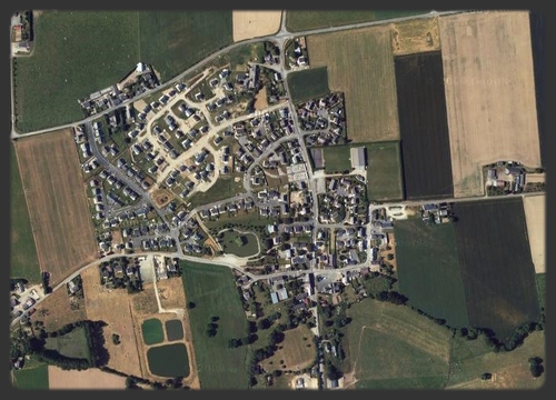 Localisation satellite du village